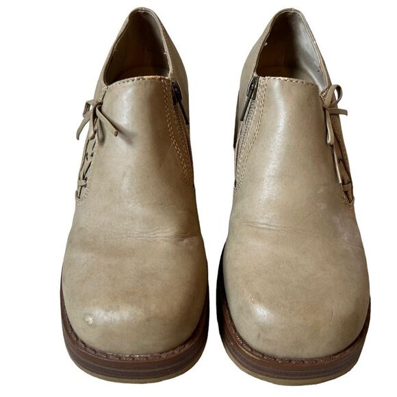 Y2K Skechers Somethin' Else Chunky Round Toe Block Heel Platforms - Picture 14 of 15